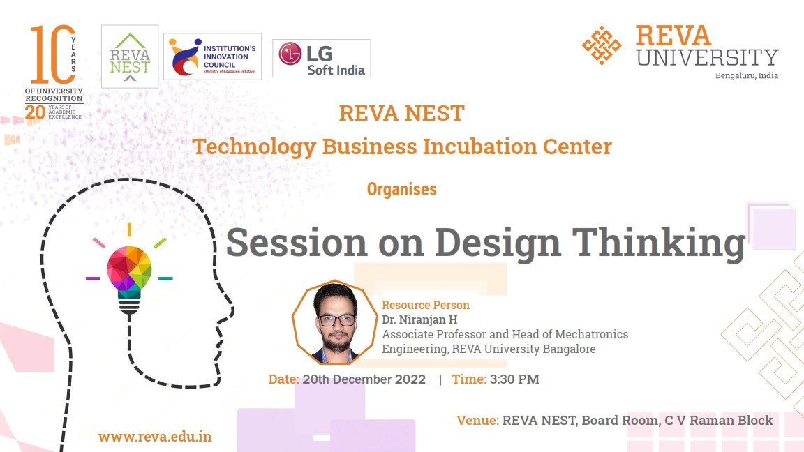 Technology Business Incubation Center Organizes �Session on Design Thinking�