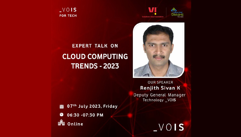 Expert talk on Cloud Computing Trends 2023- REVA NEST